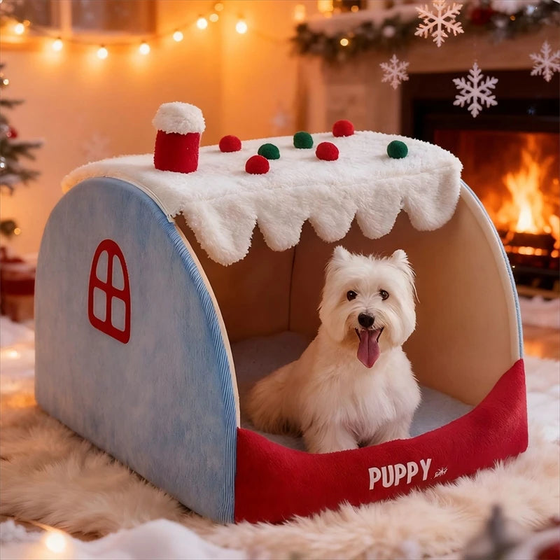 Enclosed Dog Bed Tent