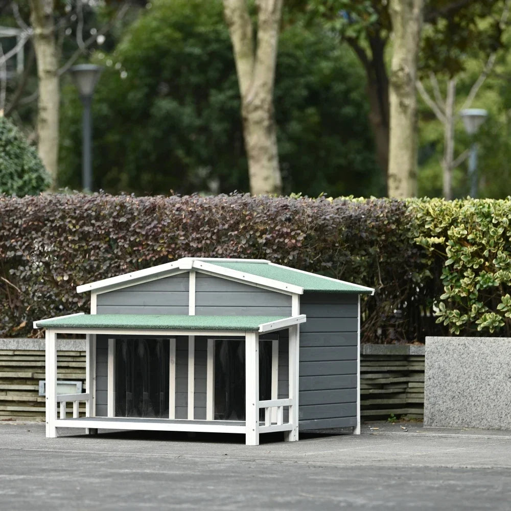 Large Wooden Dog House Outdoor