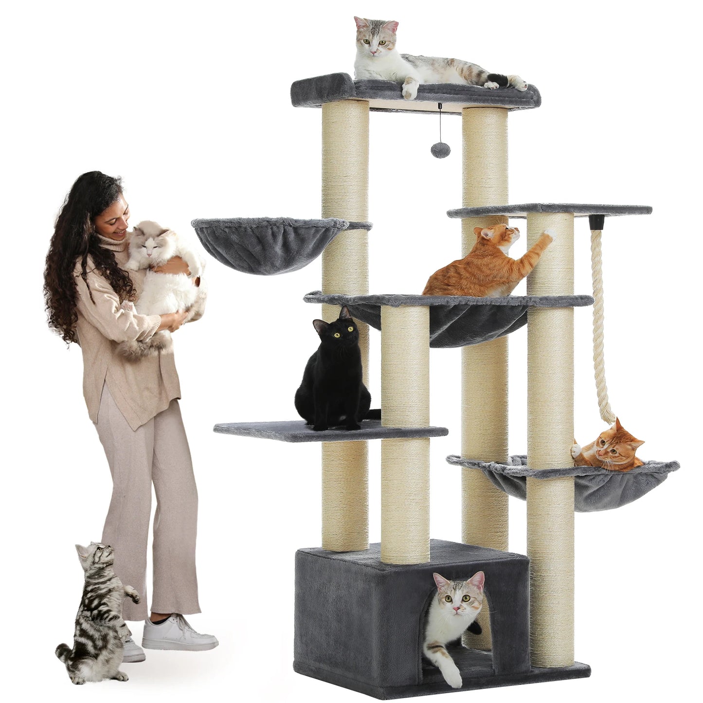 Big Cats Robust Cat Tower