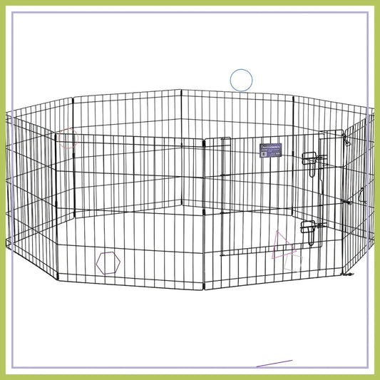 Foldable Metal Dog Playpen