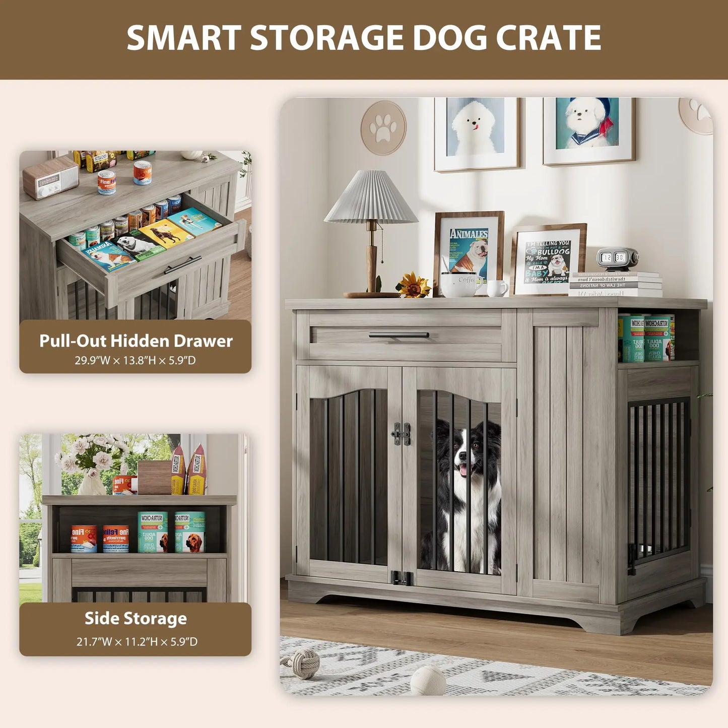 Furniture Style Dog Crate
