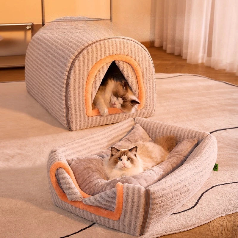 Insulated Cozy Dog Bed